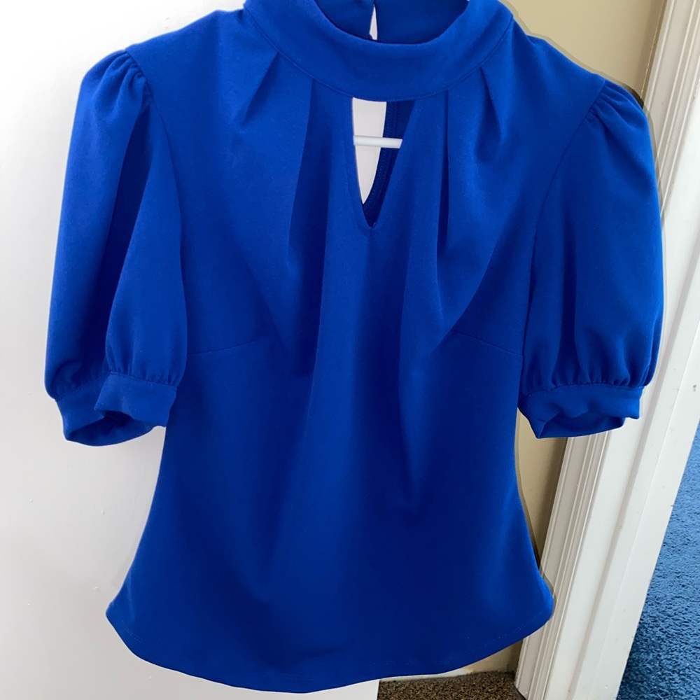 NEVER WORN New York and Company blue dress shirt